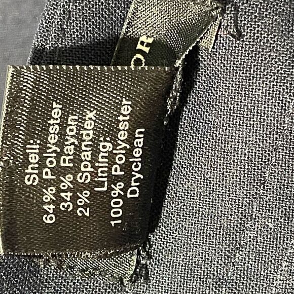 Ann Taylor Navy Pencil Skirt - Picture 3 of 6